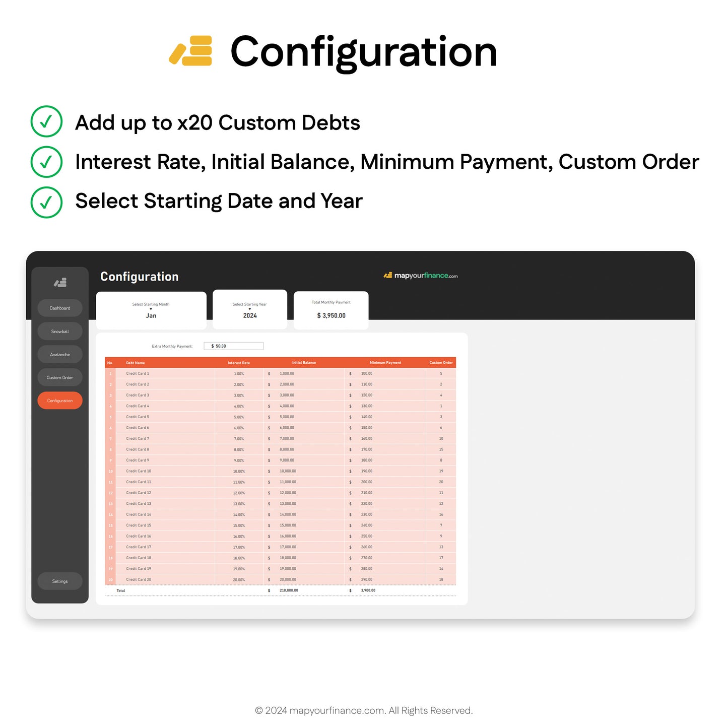 Debt Payoff Calculator
